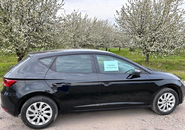Seat Leon cena 43000 przebieg: 131700, rok produkcji 2014 z Bieżuń małe 56